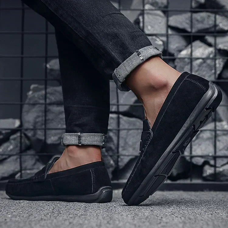 Cillian - Blokes' Suede Casual Kicks