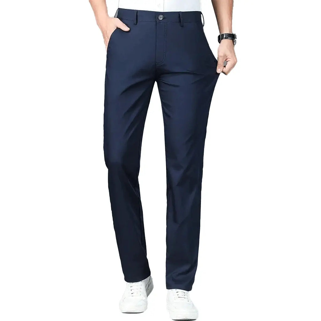 Luffy® Stretchy Social Trousers (+ Free Leather Belt)