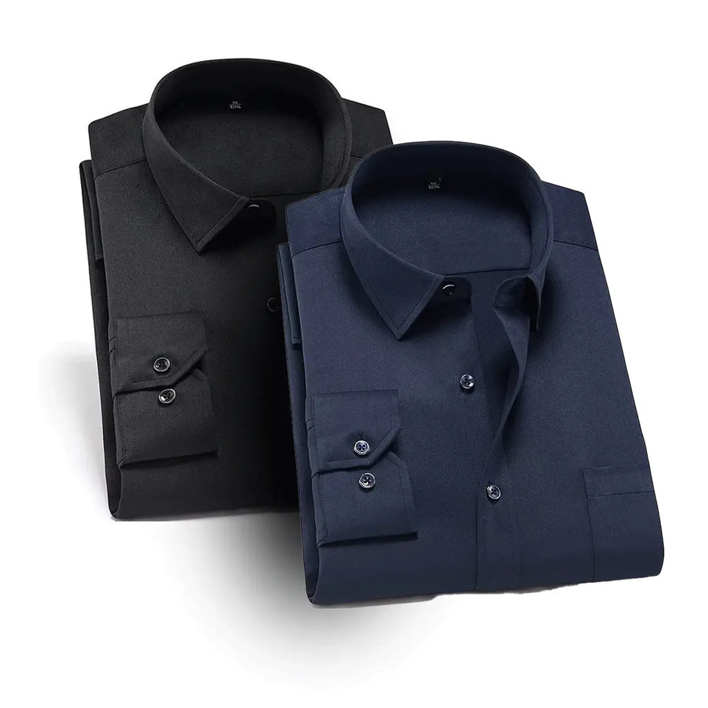Men's Slim Fit UltraTech™ Dress Shirt (Grab One, Get One Free!)