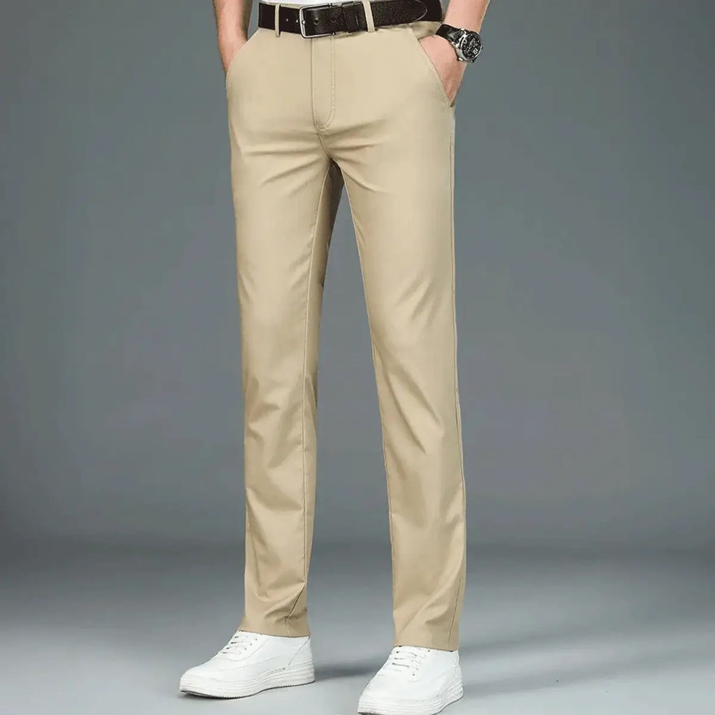 Luffy® Stretchy Social Trousers (+ Free Leather Belt)