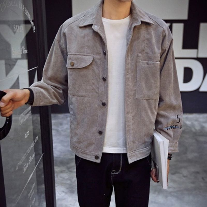 Men's Cord Shirt Jacket – Perfect for a Proper British Look!